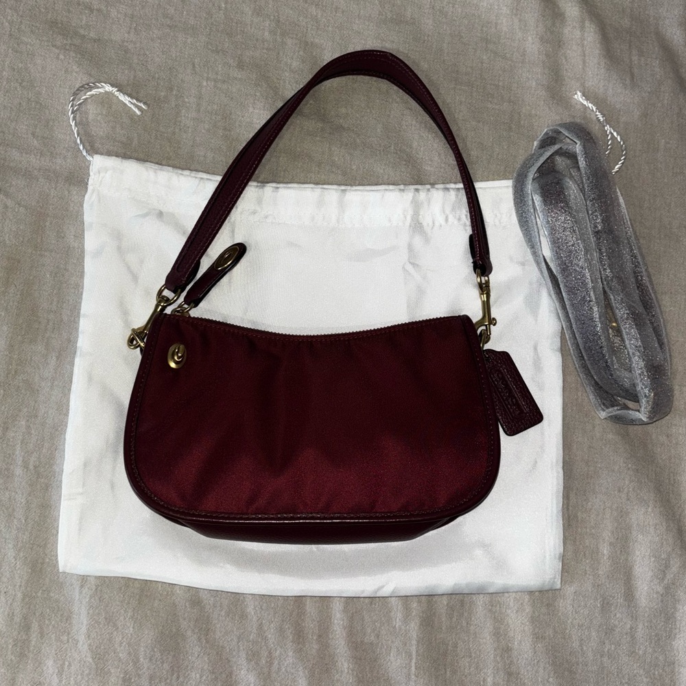 The Coach Originals Nylon Swinger Shoulder Bag